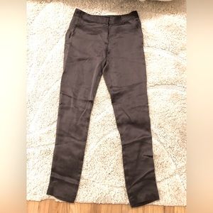 Liquid New York gray silk pants size 0